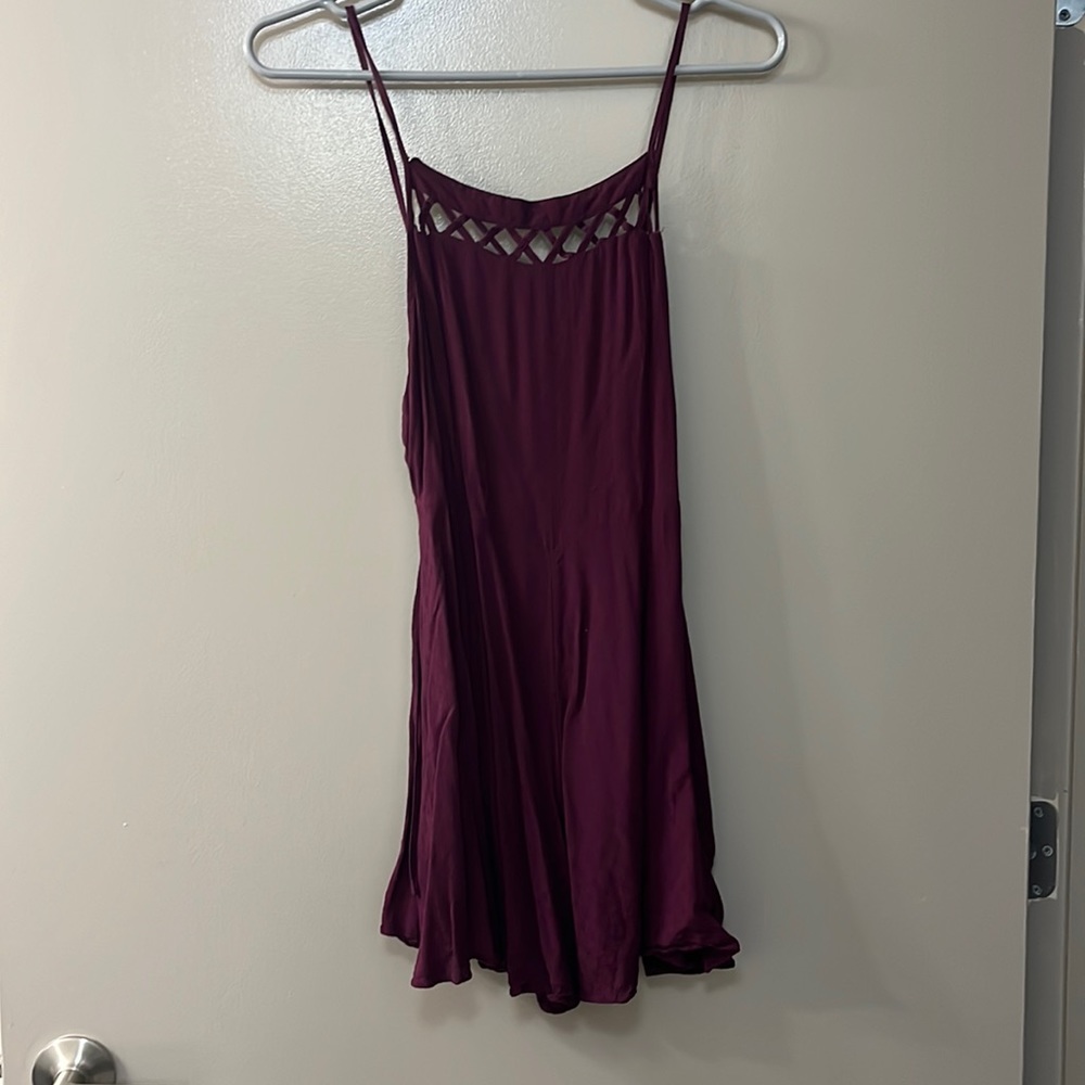 Kimchi blue - burgundy romper